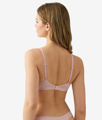 b.wow'd Modern Wire Free Bra: Blush Pink