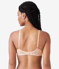 Future Foundation T-Shirt Bra with Lace: Rose Smoke