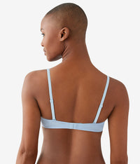 Cotton To A Tee Plunge T-Shirt Bra: Dream Blue