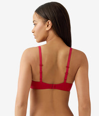 Future Foundation T-Shirt Bra: Chili Pepper Red