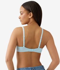 Future Foundation Wire Free T-Shirt Bra: Blue Glow