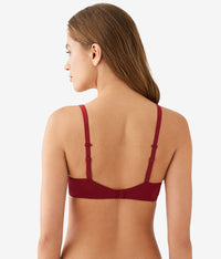 Future Foundation Wire Free T-Shirt Bra: Rhubarb