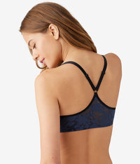 Shadow Scene Front Close Push Up Bra: Mood Indigo