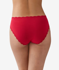 Inspired Eyelet Hi-Leg: Chili Pepper Red