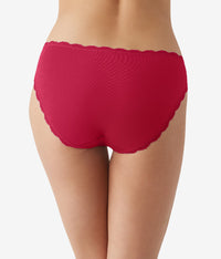Inspired Eyelet Bikini: Cerise
