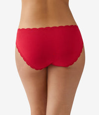 Inspired Eyelet Bikini: Chili Pepper Red