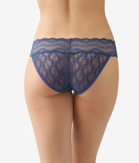 Lace Kiss Bikini: Crown Blue
