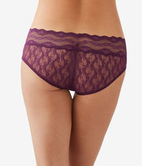Lace Kiss Hipster: Potent Purple
