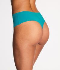 b.bare Hi-Waist Thong: Deep Lake