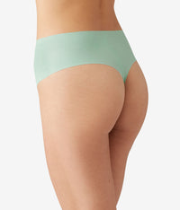 b.bare Hi-Waist Thong: Silt Green