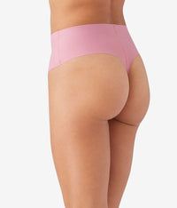 b.bare Hi-Waist Thong: Sea Pink