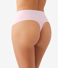 b.bare Hi-Waist Thong: Pink-A-Boo