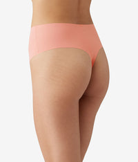 b.bare Hi-Waist Thong: Peach Amber