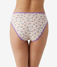 Inspired Eyelet Hi-Leg: Simply Petals