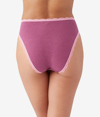 Inspired Eyelet Hi-Leg: Raspberry Coulis