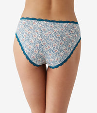 Inspired Eyelet Hi-Leg: Brushstroke