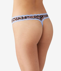 Inspired Eyelet Thong: Vintage Floral