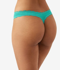 Inspired Eyelet Thong: Water Garden