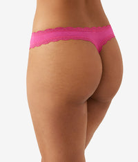 Inspired Eyelet Thong: Raspberry Sorbet