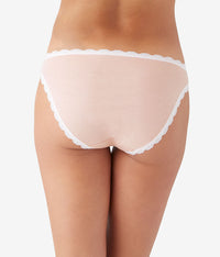 Inspired Eyelet Bikini: Rose Smoke