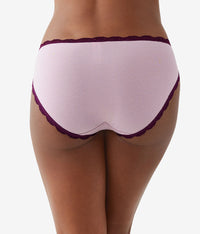 Inspired Eyelet Bikini: Dawn Pink