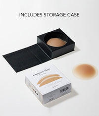Nippies Adhesive Nipple Covers - Extra Coverage: Espresso