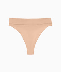 Nearly Nothing Hi-Waist Thong: Roebuck