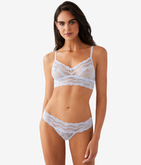 Lace Kiss Bralette: Heather