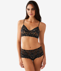 Feeling Famous Bralette: Night/Angel Wing