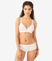 Innocence Bralette: White