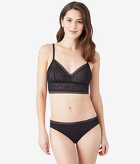 Etched in Style Bralette: Night