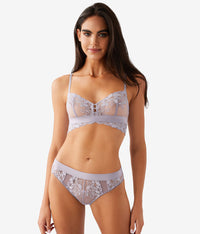 Opening Act Bralette: Minimal Gray