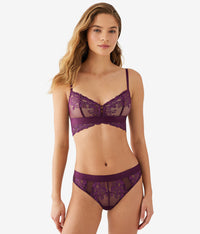 Opening Act Bralette: Potent Purple