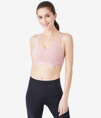 b.active Sport Crop: Blush Pink