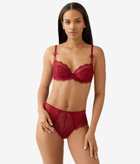 It's On Underwire Bra: Biking Red