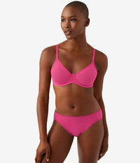 Cotton To A Tee Underwire Bra: Raspberry Sorbet
