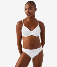 Cotton To A Tee Underwire Bra: White