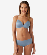 Future Foundation Wire Free T-Shirt Bra with Lace: Troposphere