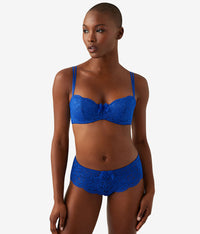 Ciao Bella Balconette Bra: Surf Blue