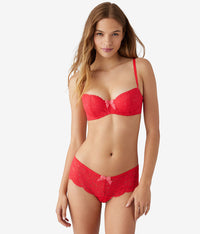 Ciao Bella Balconette Bra: Hibiscus