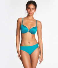 Undercover Plunge T-Shirt Bra: Deep Lake