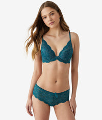 Ciao Bella Plunge Contour Bra: Spruced-up