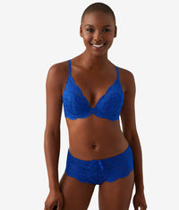 Ciao Bella Plunge Contour Bra: Surf Blue