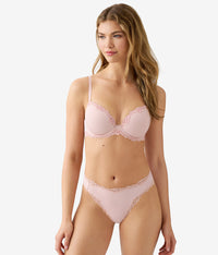 Future Foundation with Lace T-Shirt Bra: Rose Smoke