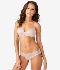 Future Foundation Wire Free T-Shirt Bra: Rose Smoke