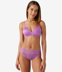 Future Foundation Wire Free T-Shirt Bra: Mulberry