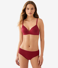 Future Foundation Wire Free T-Shirt Bra: Rhubarb