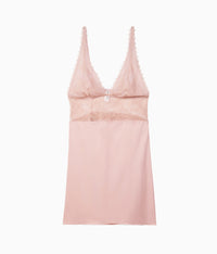 No Strings Attached Chemise: Blush Pink