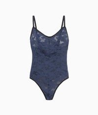 Shadow Scene Bodysuit: Mood Indigo