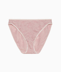 Shadow Scene Hi-Leg: Blush Pink